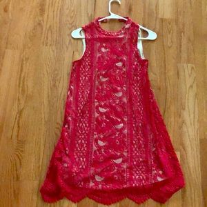 Red Bohemian Dress